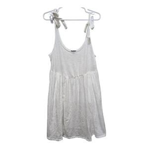Torrid White Babydoll Tie Strap Tank Top Size 00